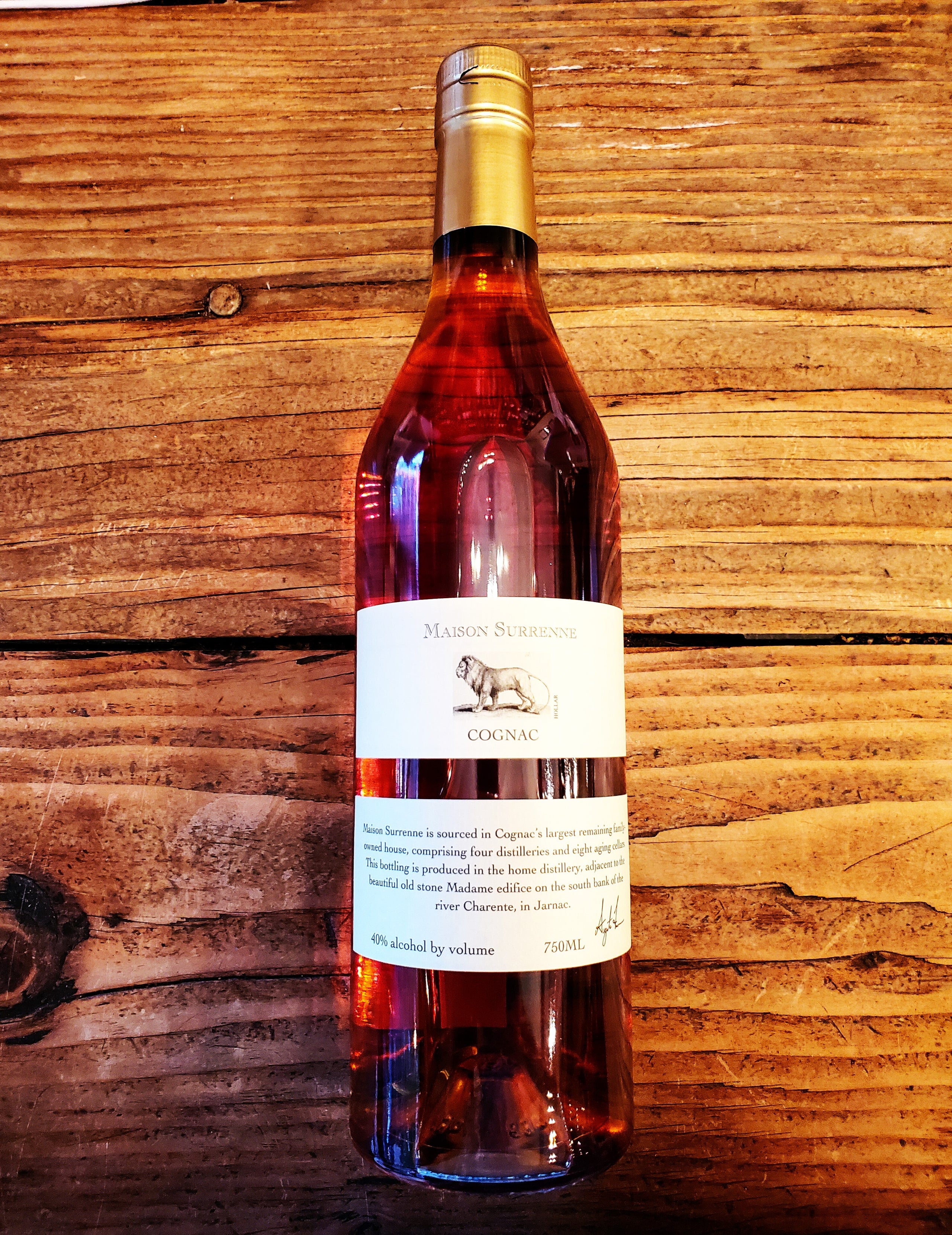 Maison Surrenne Cognac NV 750 mL Corkscrew Wines & Spirits Brooklyn